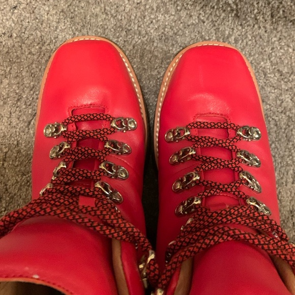 Free People + Jeffrey Campbell Hiker Platform Boots - Picture 6 of 9